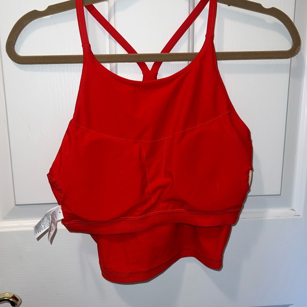 Old Navy longline racerback sports bra power soft NWOT - Picture 6 of 8